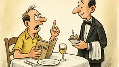 Witz: Ein Urlauber beschwert sich beim Ober