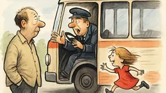 Witz: Ein Mädchen rennt in den Bus…