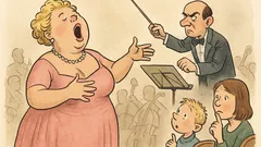 Witz: Die Sängerin singt, Kläuschen fragt