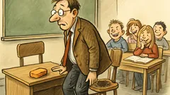 Witz: Die Klasse bekommt einen neuen Lehrer…