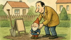 Witz: Kommt ein Gartenzwergaufsteller in den Baumarkt…