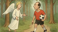 Witz: Beckenbauer trifft im Wald einen Engel