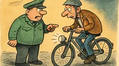 Witz: Polizist: Wenn das Licht nicht funktioniert...