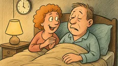 Witz: Ein Uhr nachts: „Pelzmantel, Schatz?“