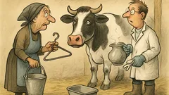 Witz: Eine Bäuerin bestellt einen Besamer…