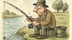 Witz: Kowalski sitzt am Fluss und zittert