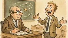 Witz: Der Professor fragt den Prüfling…