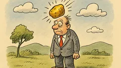 Witz: Der Gipfel des Pechs: Gold-Meteorit!