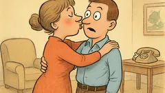 Witz: Kowalski rasiert sich – seine Frau küsst…