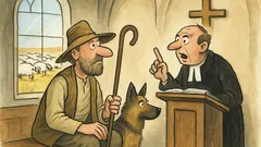 Witz: Die Heideluft flimmert vor Hitze…