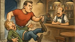 Witz: Ein Muskelprotz fragt nach dem Portierjob