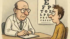 Witz: Der Meister des Blickkontakts...