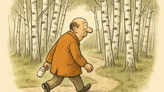 Witz: Ich gehe jetzt in den Birkenwald…