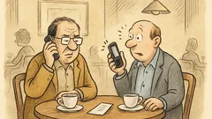 Witz: Wessen Frau zuerst anruft, der zahlt