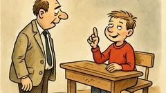 Witz: Stimmt es, dass alle Schüler reich sind?