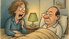 Witz: Warum hast du nachts so geschrien?