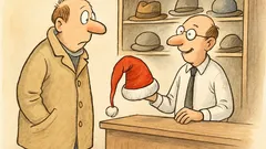 Witz: Kommt ein Mann ins Hutgeschäft…