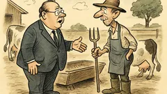 Witz: Herr Minister, woher Ihr Agrarwissen?