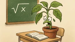 Witz: Warum hassen Pflanzen Mathe?
