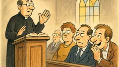 Witz: Der Priester sagt in der Messe…