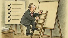 Witz: Ein Vergesslicher schreibt To-do-Listen