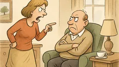 Witz: Während eines Streits sagt die Frau…