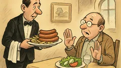 Witz: Kommt ein Cholesterinphobiker in die Kneipe…