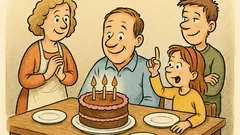 Witz: Sandy will zwei Stücke Torte