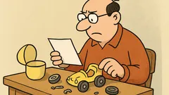 Witz: Ein Bastler kauft ein Überraschungsei, sucht Anleitung