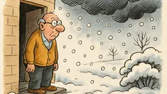 Witz: Wenn’s am Neunzehnten noch schneit…