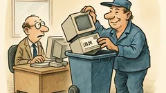 Witz: IBM sagt: Ist bestimmt Müll …