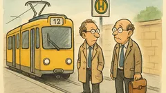 Witz: Zwei Psychologen an der Haltestelle…