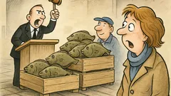 Witz: Im Fischereihafen ist Versteigerung…