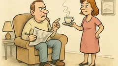 Witz: Schatz, bringst du mir einen Tee?