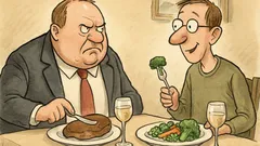 Witz: Ich kann Vegetarier nicht ausstehen…