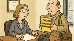 Witz: Kommt ein Lehrbuchbesteller zur Personalabteilung…