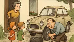 Witz: Mutti, dürfen Gabi und ich hinaus?