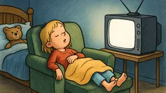 Witz: Alle Kinder schlafen mit dem Teddybär…