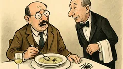 Witz: „Herr Ober, in meiner Suppe…“