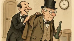 Witz: Johann wartet auf den Junggesellen