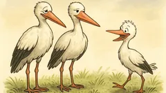 Witz: Drei Störche treffen sich...