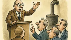 Witz: Ruft der Vorsitzende bei der Versammlung …