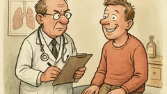 Witz: Fragt der Arzt: „Rauchen Sie?“