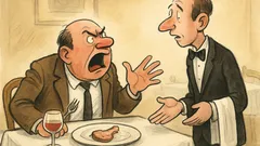 Witz: Eder brüllt im Restaurant: „Schweinekotelett?“