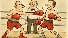 Witz: Solange ein Boxer nicht getroffen wird…