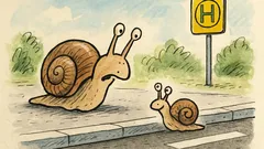 Witz: Lauf nicht über die Straße …