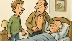 Witz: Sohn zum Vater: Zwei Nachrichten…