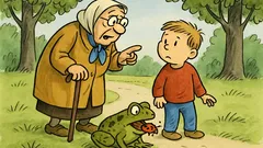 Witz: Klein Hänschen im Park mit Oma