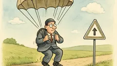 Witz: Ein Fallschirmbenutzer betritt die Kneipe...