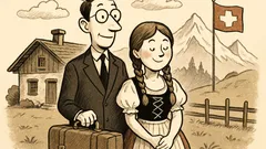 Witz: Je mehr er weiss und reist…